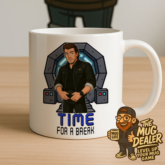 Time for a Break – Timecop Inspired Movie Mug