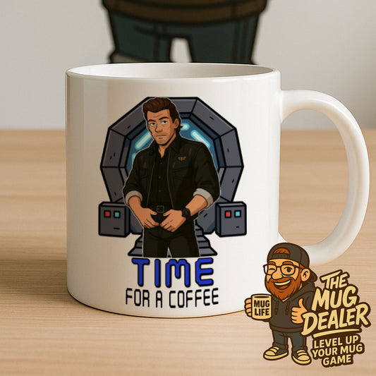 Time for a Break – Timecop Inspired Movie Mug